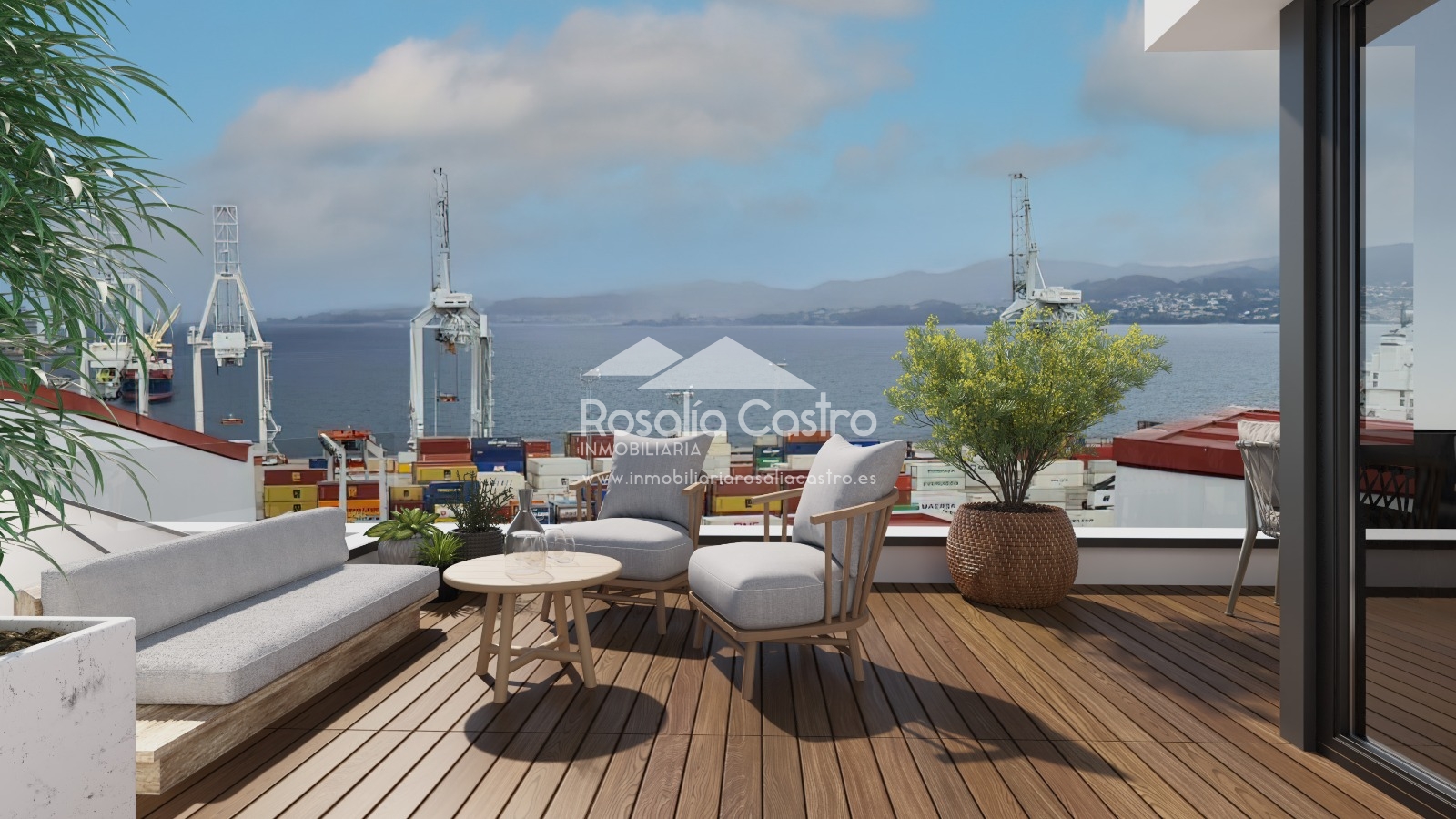 ATICO CON ESPECTACULARES VISTAS EN SANJURJO BADIA. Piso en venta, Compra piso, Alcabre-Navia-Samil, Vigo, Pontevedra