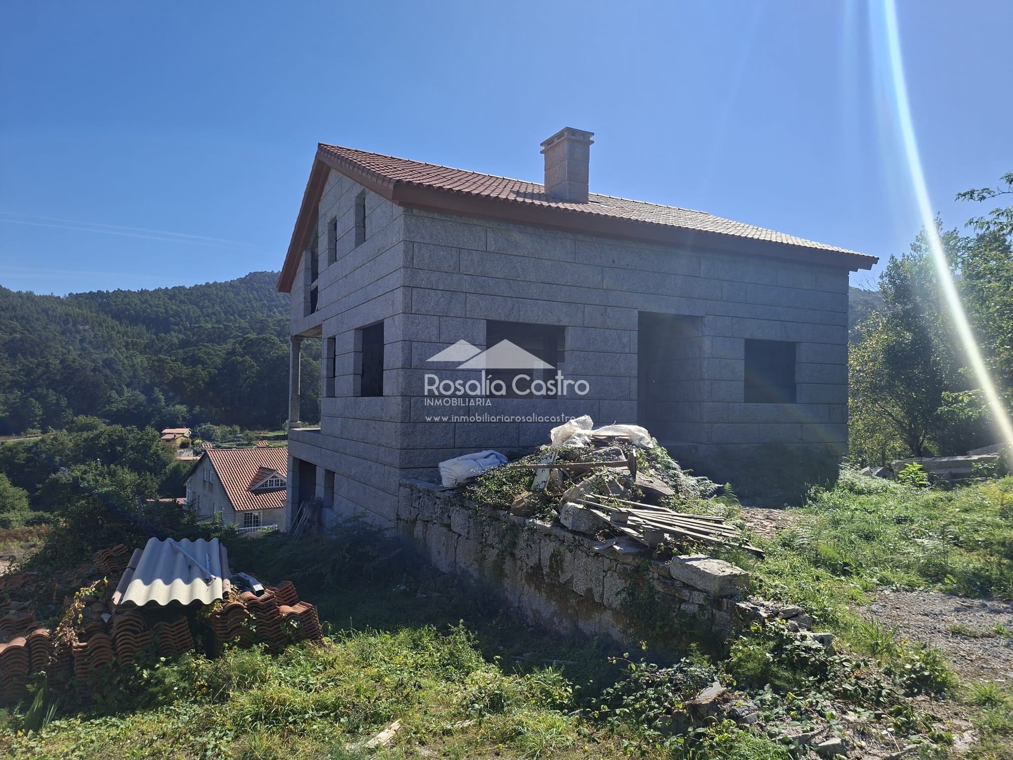 Venta chalet en estructura. Casa en venta, Compra casa, Baiona, Pontevedra
